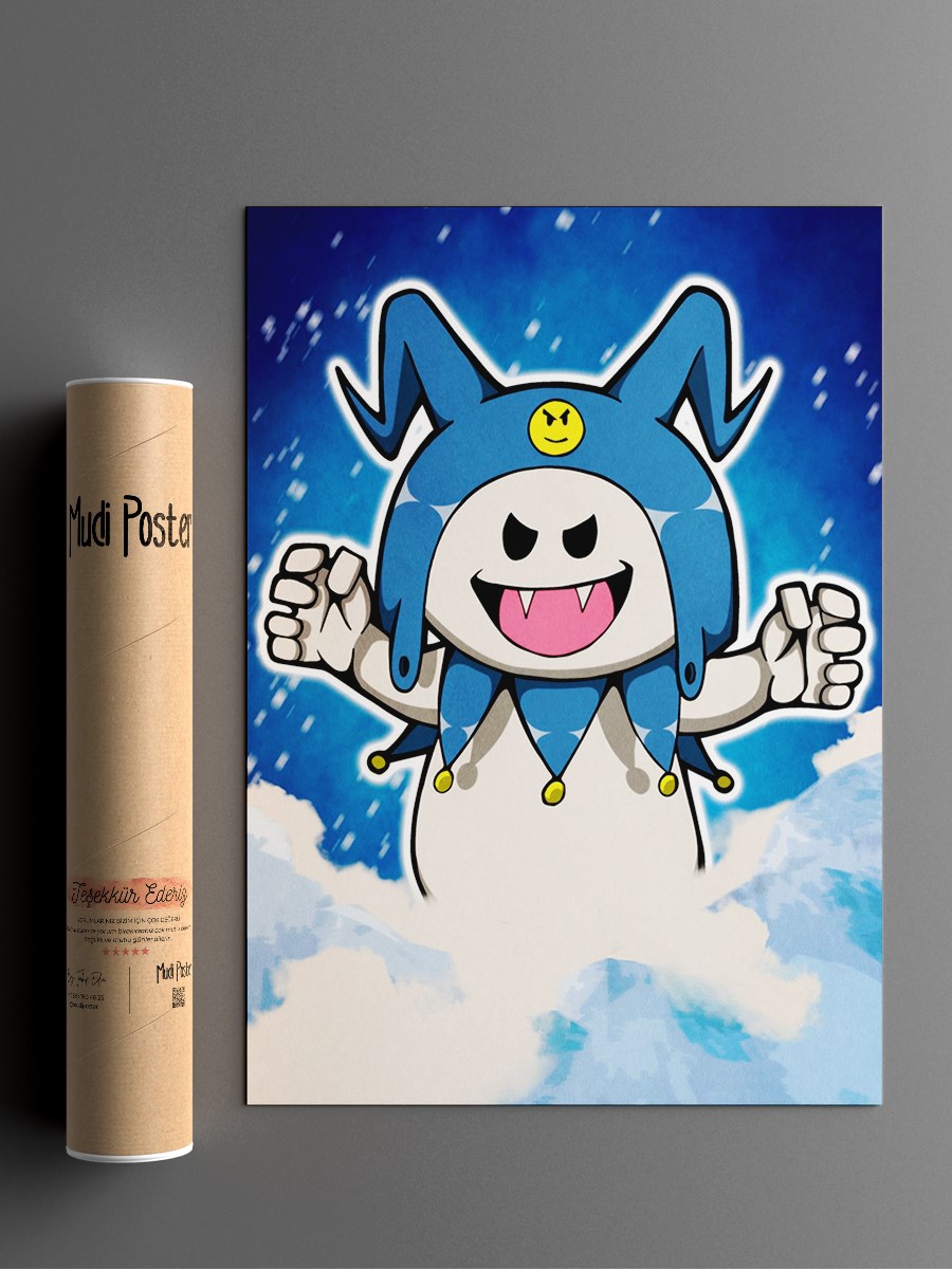 Jack Frost Anime Poster Çerçevesiz Yüksek Kalite Anime Duvar Poster
