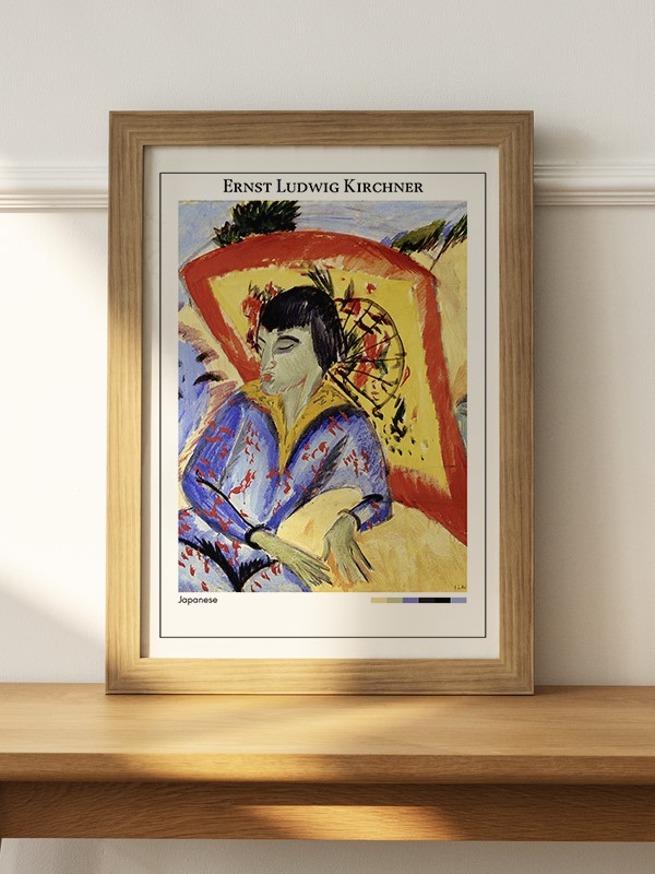Ernst Ludwig Kirchner Japanese Poster - En İyi Fiyatlarla