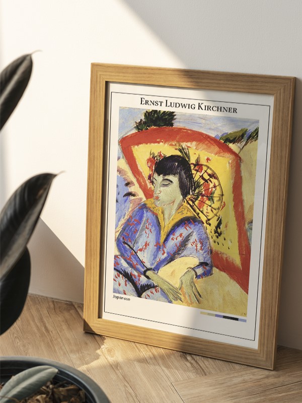 Ernst Ludwig Kirchner Japanese Poster