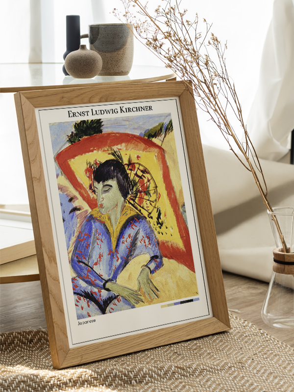 Ernst Ludwig Kirchner Japanese Poster