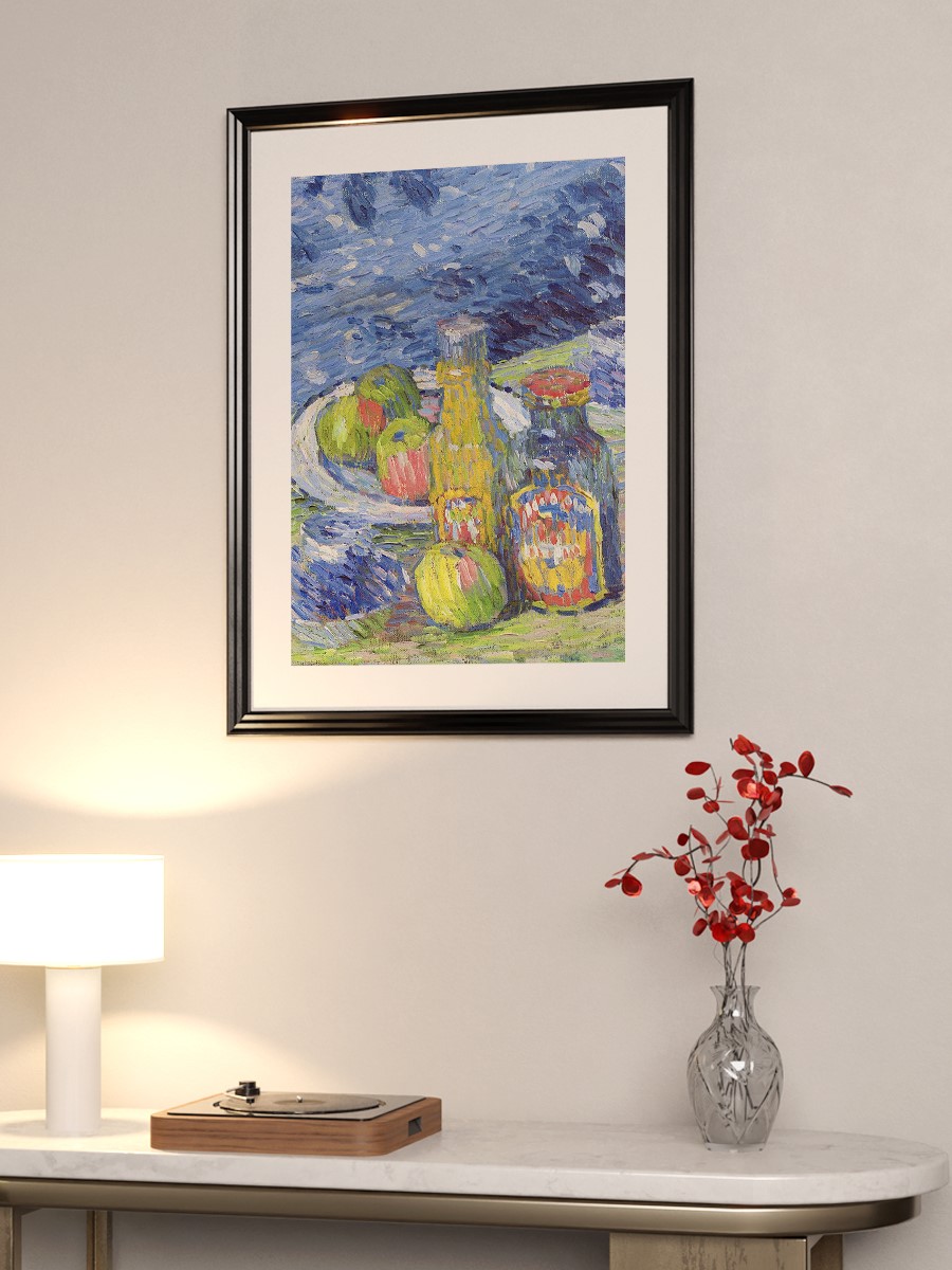 Jawlensky Still Life Tablo Sanatsal Ünlü Ressam Poster Çerçevesiz Yüksek Kalite Poster