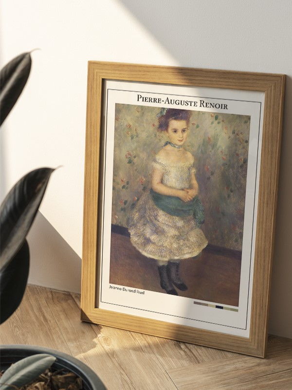 Pierre-Auguste Renoir Jeanne Durand Ruel Poster