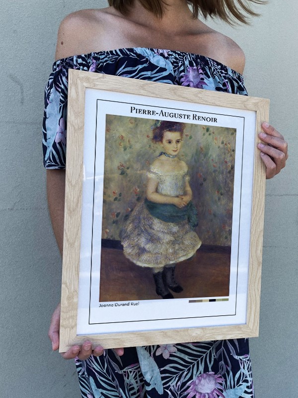Pierre-Auguste Renoir Jeanne Durand Ruel Poster