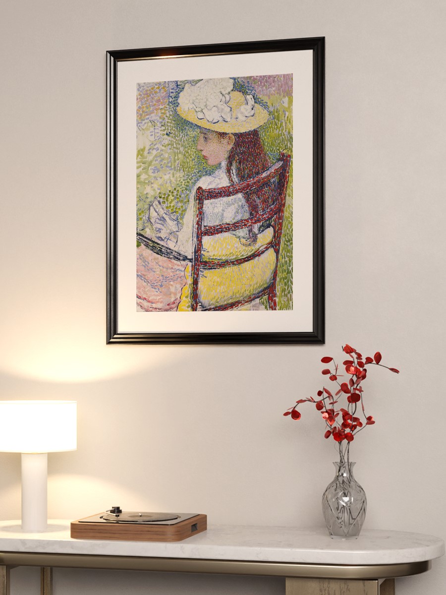 Jeanne Pissarro Tablo Sanatsal Ünlü Ressam Poster Çerçevesiz Yüksek Kalite Poster
