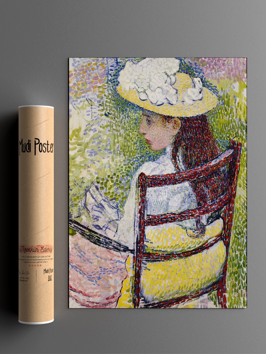Jeanne Pissarro Tablo Sanatsal Ünlü Ressam Poster Çerçevesiz Yüksek Kalite Poster