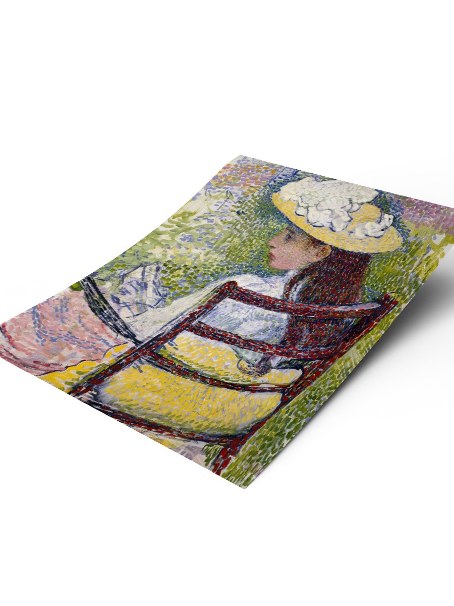 Jeanne Pissarro Tablo Sanatsal Ünlü Ressam Poster Çerçevesiz Yüksek Kalite Poster