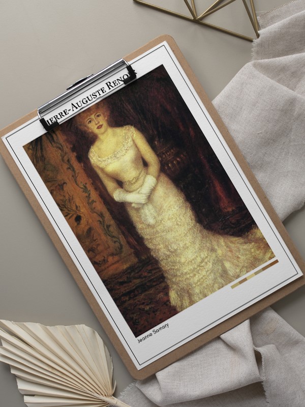 Pierre-Auguste Renoir Jeanne Samary Poster