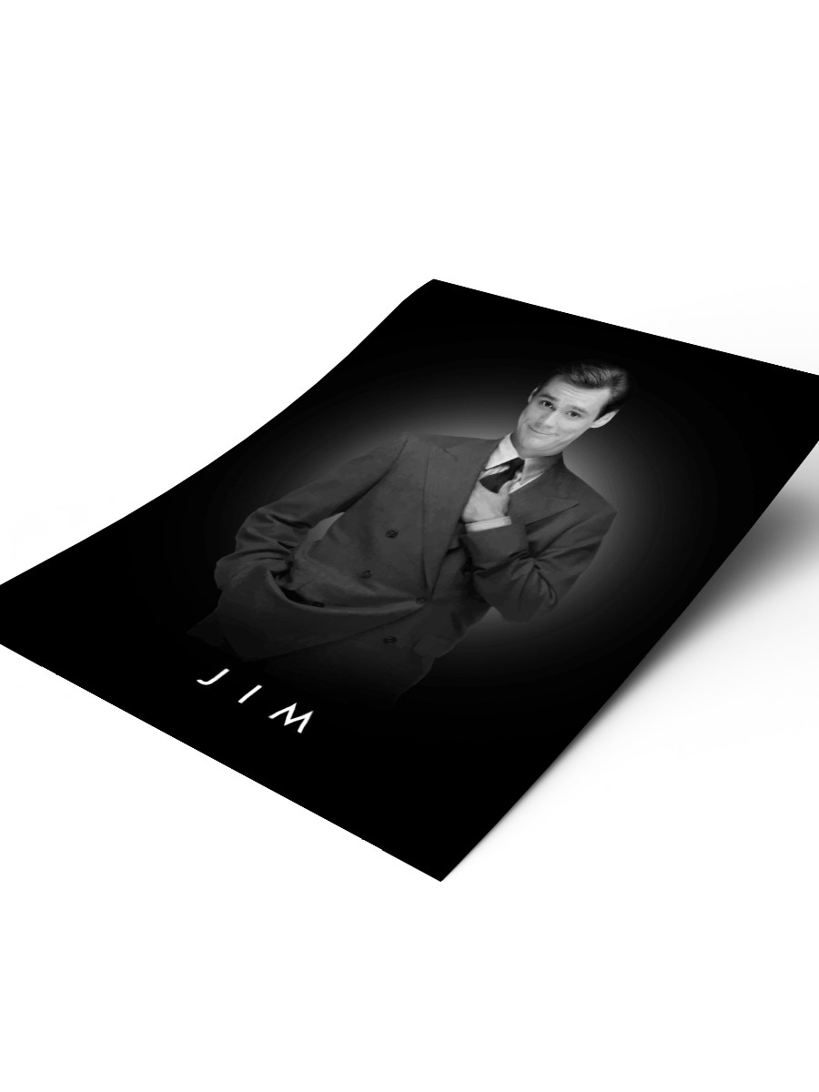 Jim Carrey Poster, Çerçevesiz Tv Film Poster