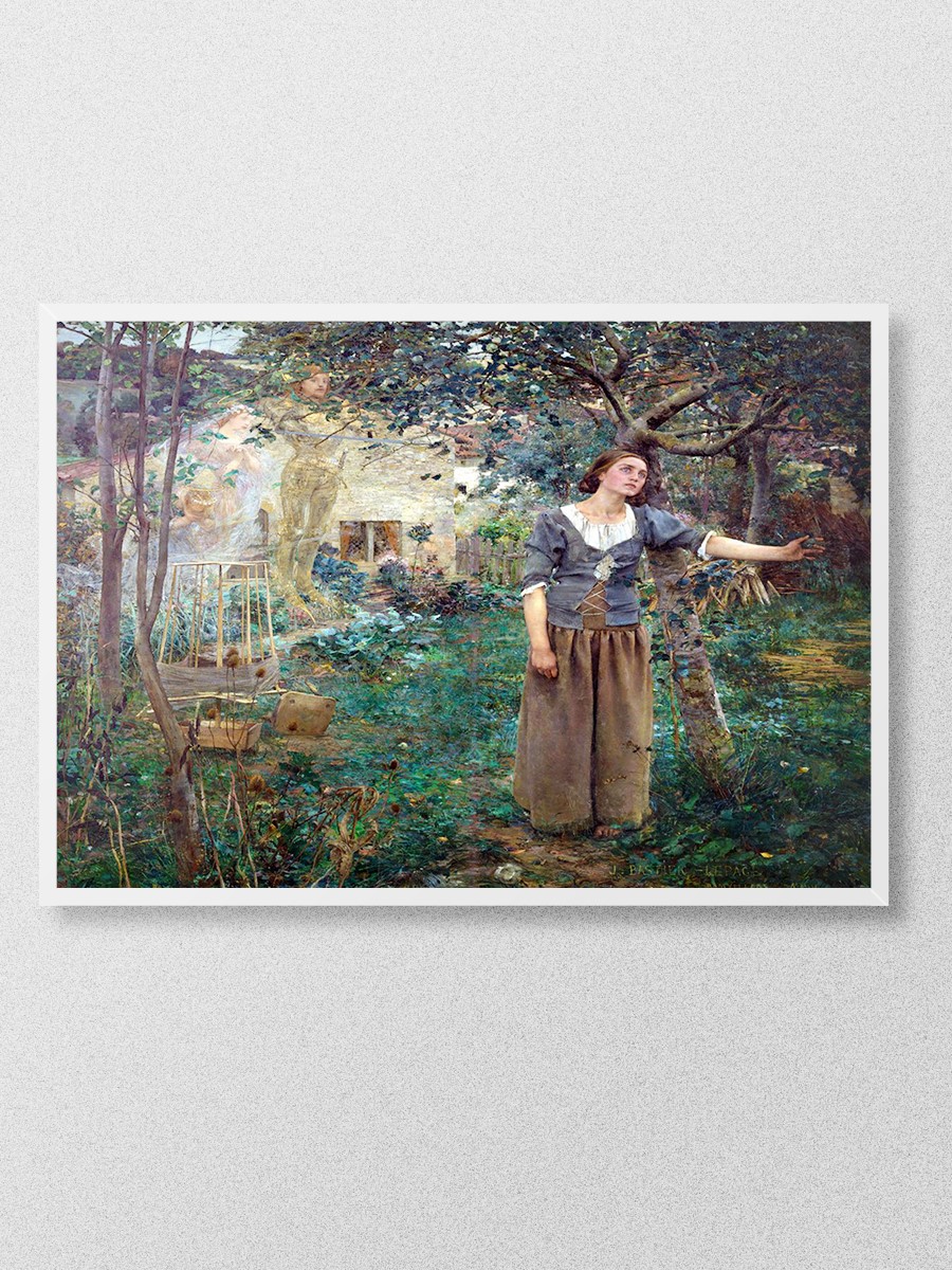 Joan of Arc Tablo Sanatsal Ünlü Ressam Poster Çerçevesiz Yüksek Kalite Poster