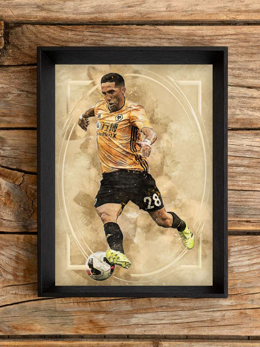 Joao Moutinho Futbol Poster Çerçevesiz Yüksek Kalite Futbolcu Duvar Poster