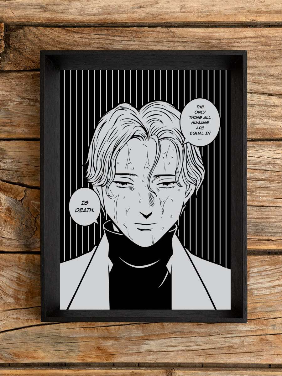 Johan Liebert Monster Anime Poster Çerçevesiz Yüksek Kalite Anime Duvar Poster