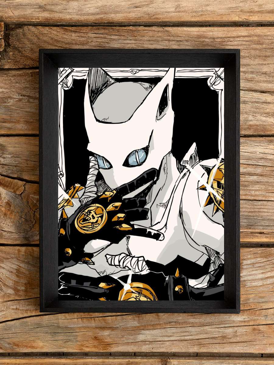 Jojo Bizarre Anime Poster Çerçevesiz Yüksek Kalite Anime Duvar Poster
