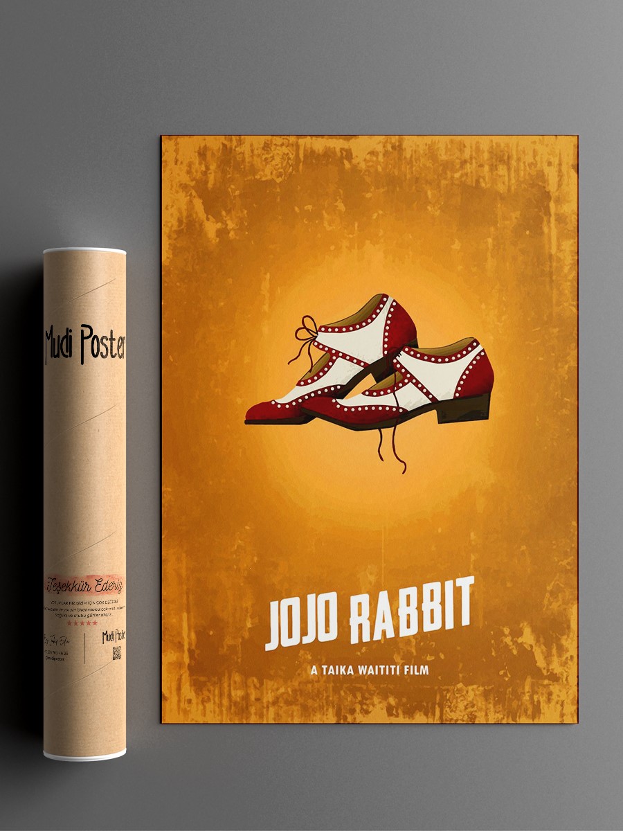 Jojo Rabbit Poster, Çerçevesiz Tv Film Poster