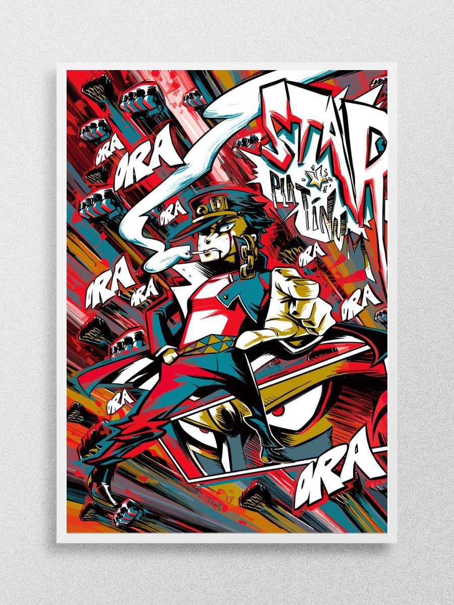 jojos bizarre Anime Poster Çerçevesiz Yüksek Kalite Anime Duvar Poster