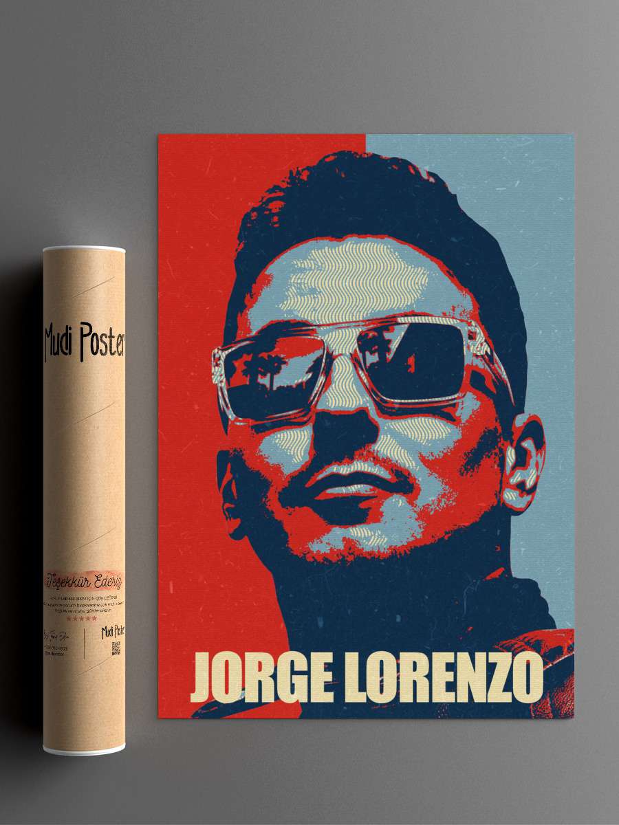 Jorge Lorenzo Guerrero Futbol Poster Çerçevesiz Yüksek Kalite Futbolcu Duvar Poster