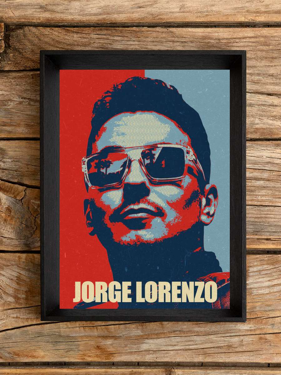 Jorge Lorenzo Guerrero Futbol Poster Çerçevesiz Yüksek Kalite Futbolcu Duvar Poster