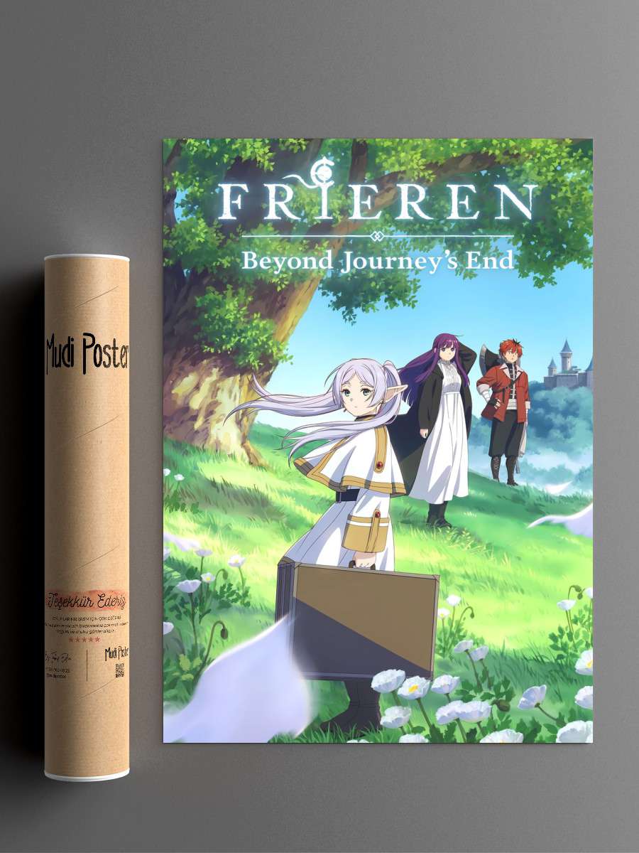 Journyes End Series Anime Poster Çerçevesiz Yüksek Kalite Anime Duvar Poster