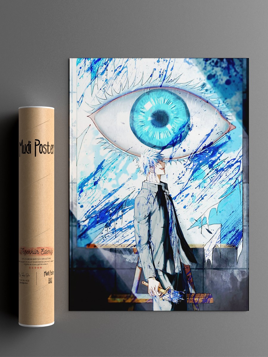 Jujutsu Kaisen Poster, Çerçevesiz Tv Film Poster