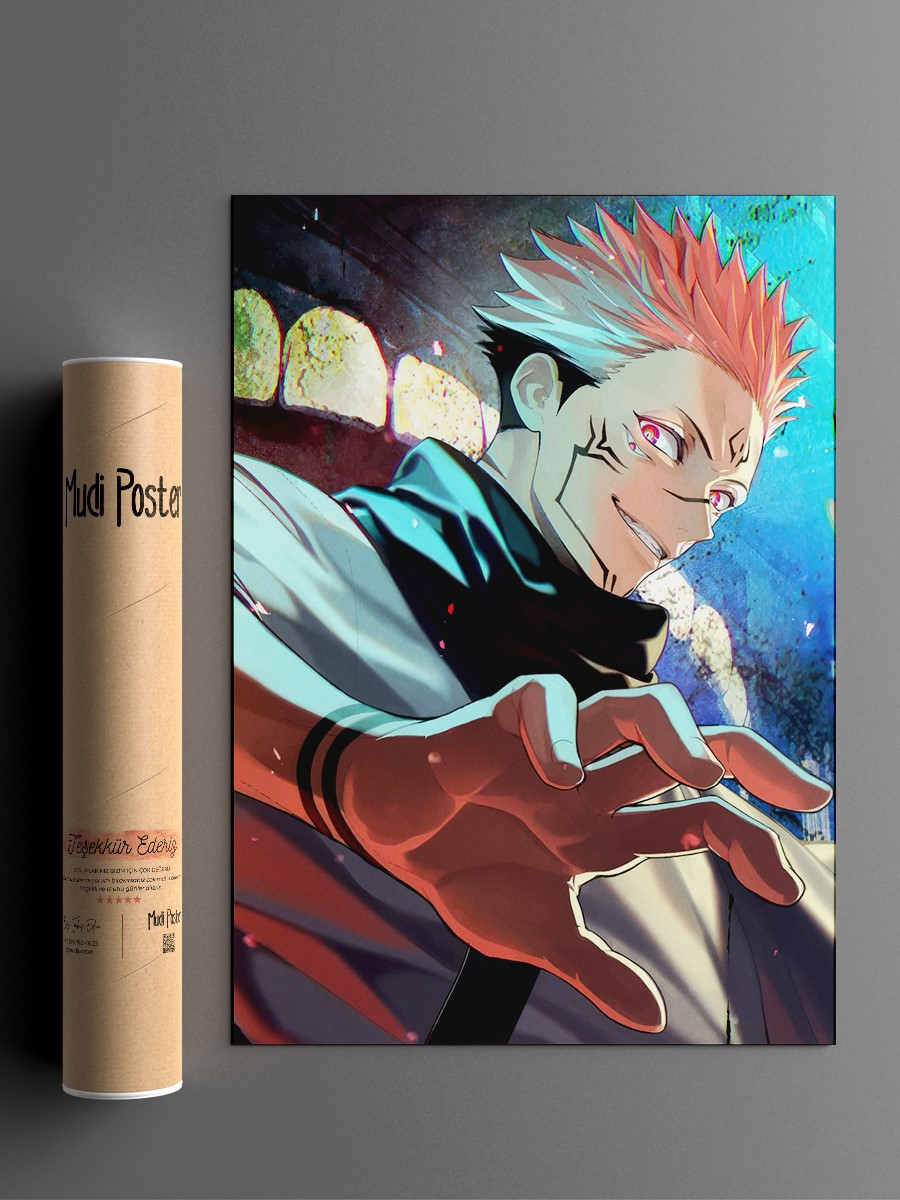 Jujutsu Kaisen Poster, Çerçevesiz Tv Film Poster