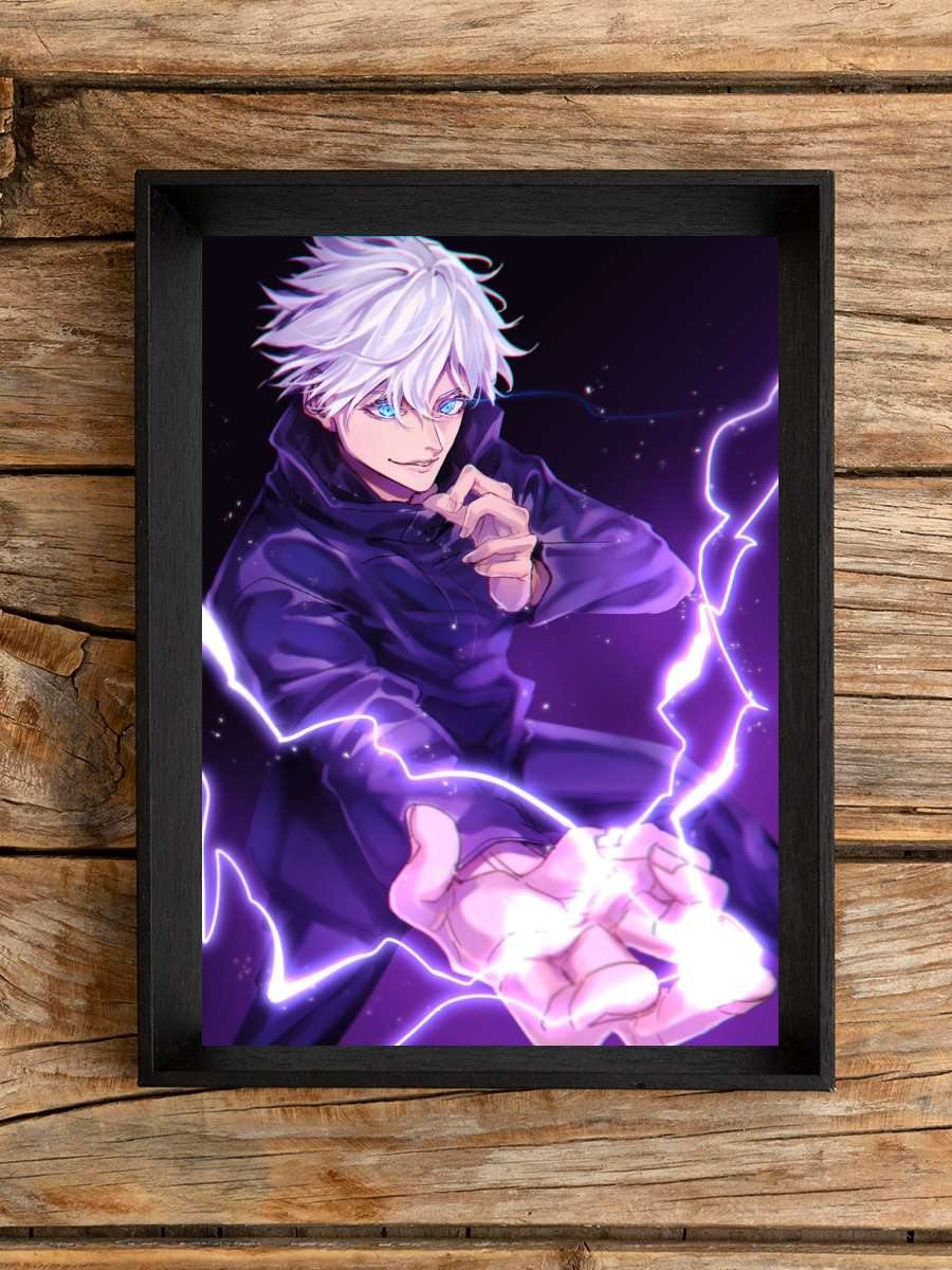 Jujutsu Kaisen Gojo Anime Poster Çerçevesiz Yüksek Kalite Anime Duvar Poster