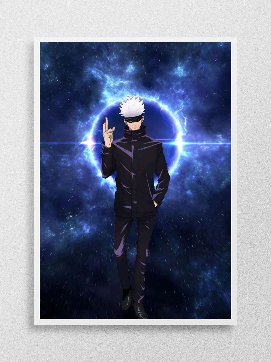 Jujutsu Kaisen gojo satoru Anime Poster Çerçevesiz Yüksek Kalite Anime Duvar Poster