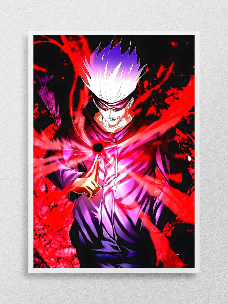 Jujutsu Kaisen gojo satoru Anime Poster Çerçevesiz Yüksek Kalite Anime Duvar Poster