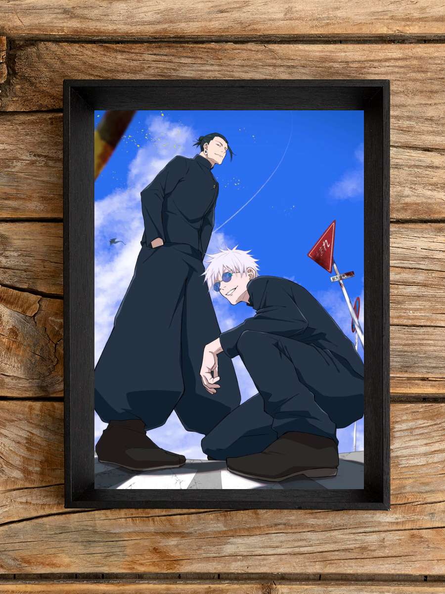 Jujutsu Kaisen Gojo x Geto Anime Poster Çerçevesiz Yüksek Kalite Anime Duvar Poster