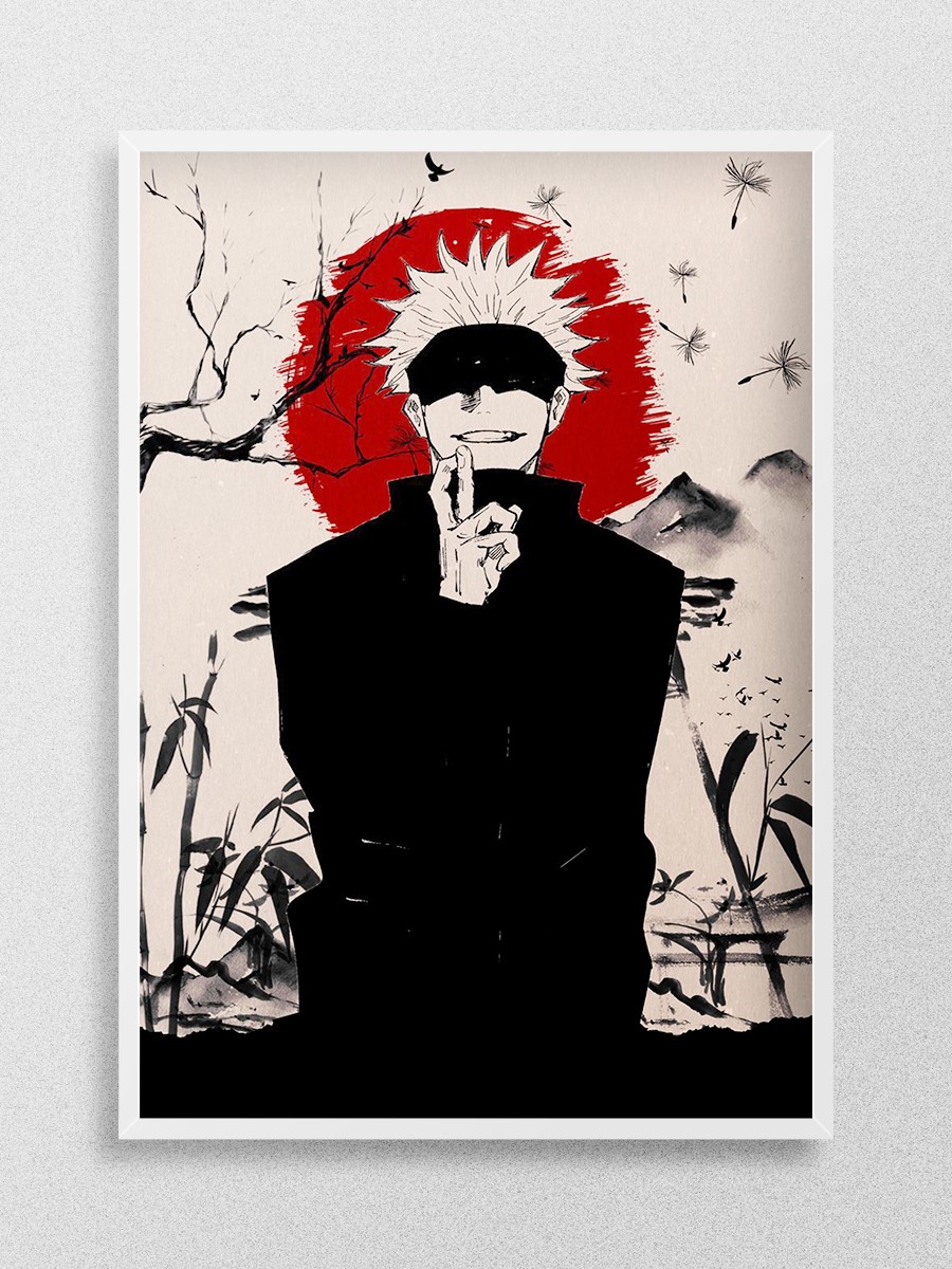 Jujutsu Kaisen  Anime Poster Çerçevesiz Yüksek Kalite Anime Duvar Poster