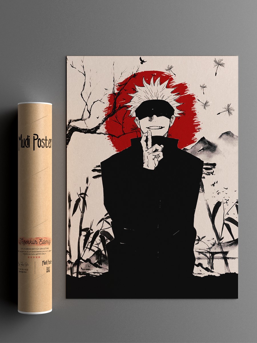 Jujutsu Kaisen  Anime Poster Çerçevesiz Yüksek Kalite Anime Duvar Poster