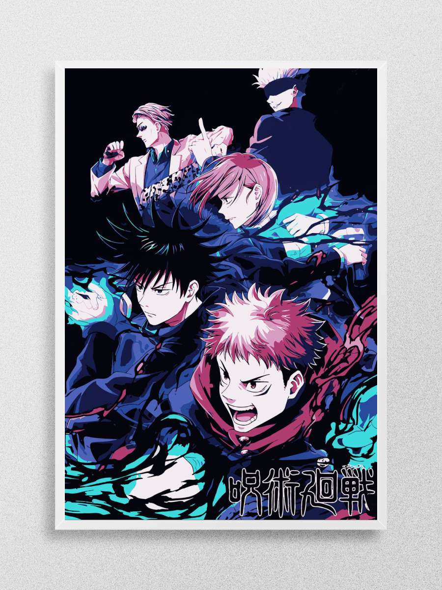 Jujutsu Kaisen Anime Poster Çerçevesiz Yüksek Kalite Anime Duvar Poster