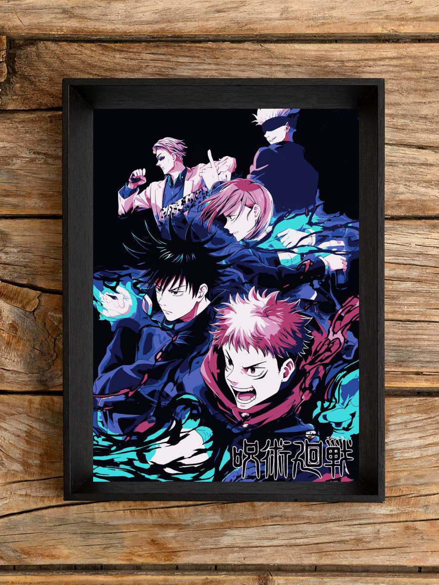 Jujutsu Kaisen Anime Poster Çerçevesiz Yüksek Kalite Anime Duvar Poster