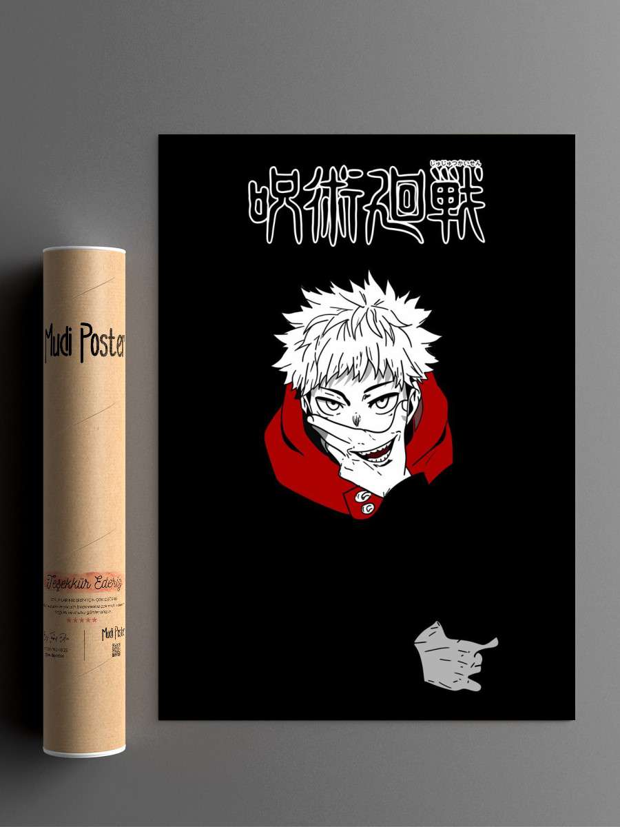 Jujutsu Kaisen Anime Poster Çerçevesiz Yüksek Kalite Anime Duvar Poster