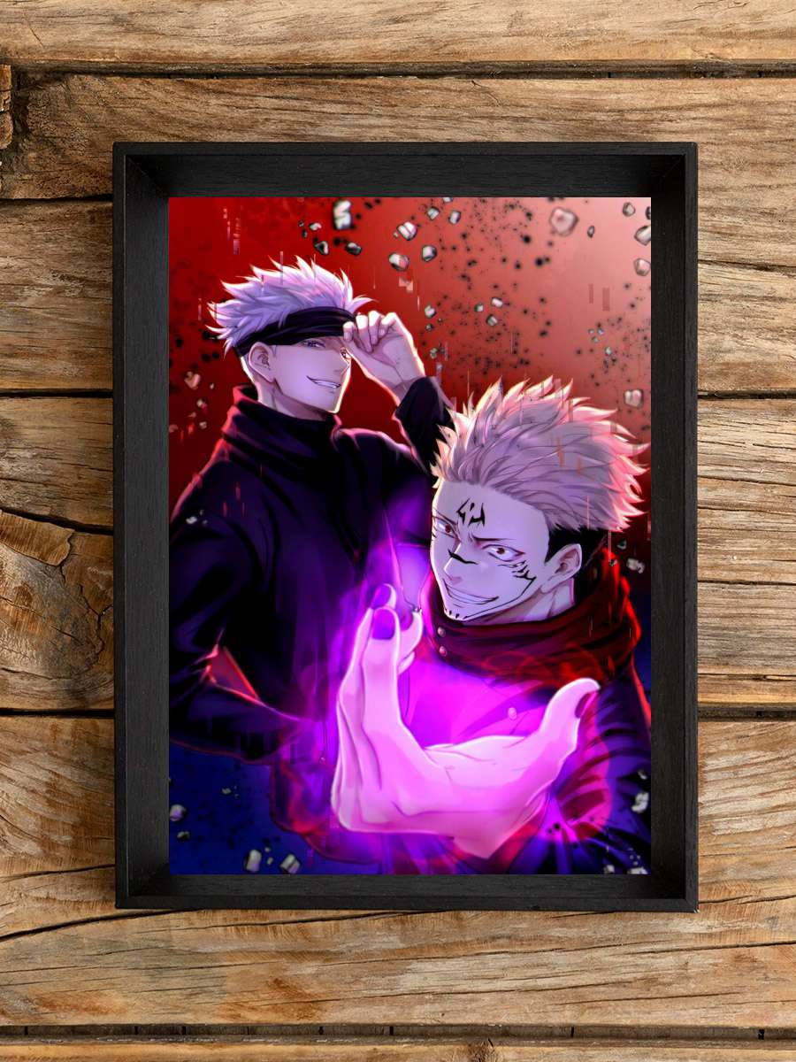 Jujutsu Kaisen Anime Poster Çerçevesiz Yüksek Kalite Anime Duvar Poster