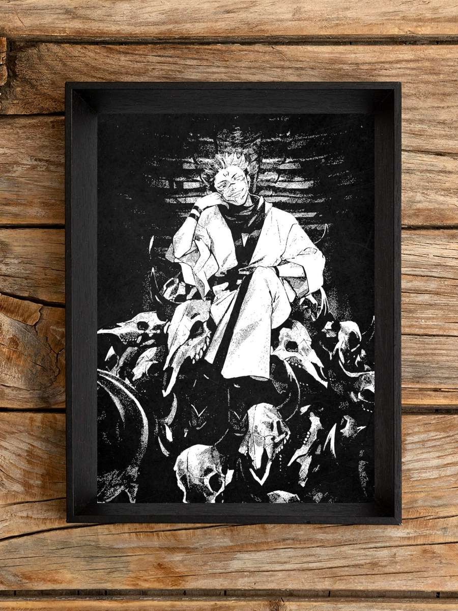 Jujutsu Kaisen Anime Poster Çerçevesiz Yüksek Kalite Anime Duvar Poster