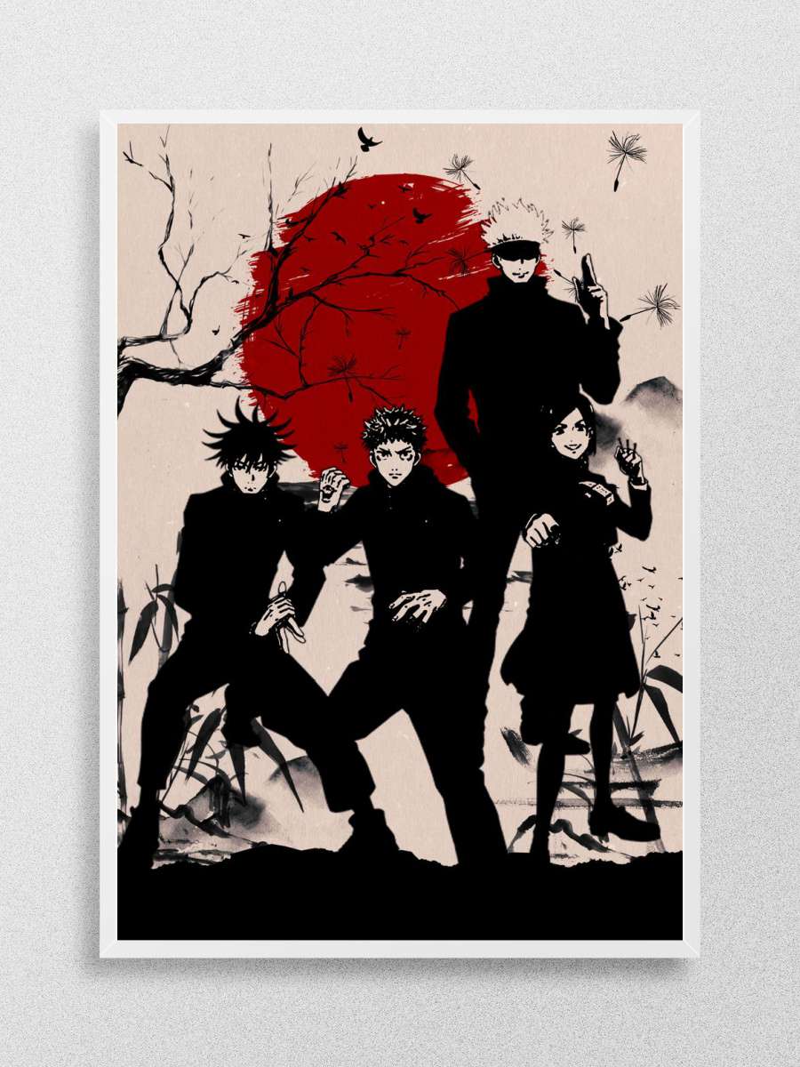 Jujutsu Kaisen Anime Poster Çerçevesiz Yüksek Kalite Anime Duvar Poster