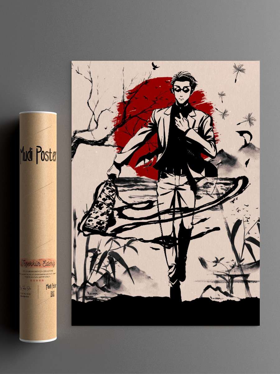 Jujutsu Kaisen Anime Poster Çerçevesiz Yüksek Kalite Anime Duvar Poster