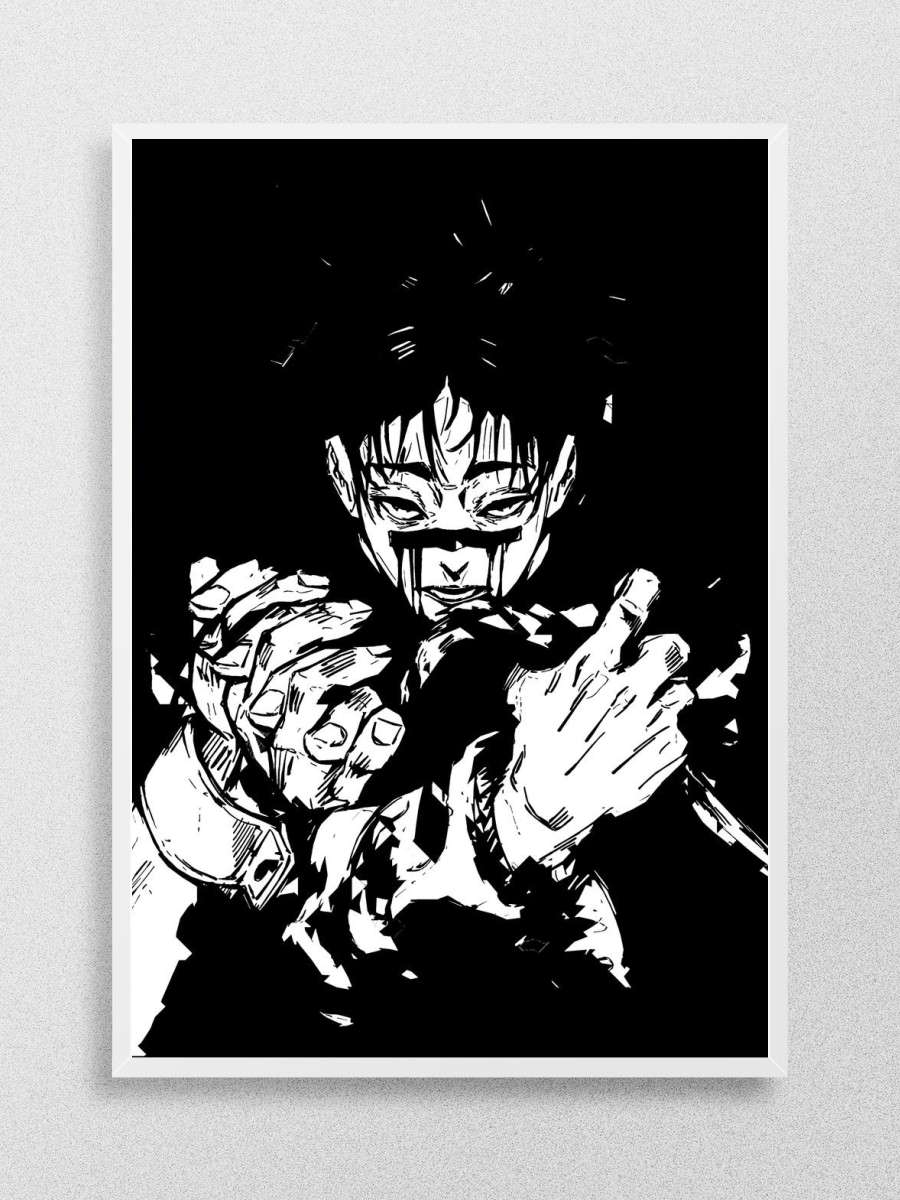 Jujutsu Kaisen Anime Poster Çerçevesiz Yüksek Kalite Anime Duvar Poster