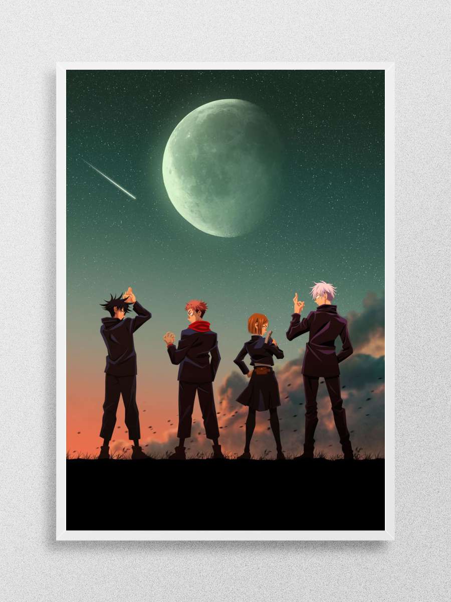 Jujutsu Kaisen Anime Poster Çerçevesiz Yüksek Kalite Anime Duvar Poster