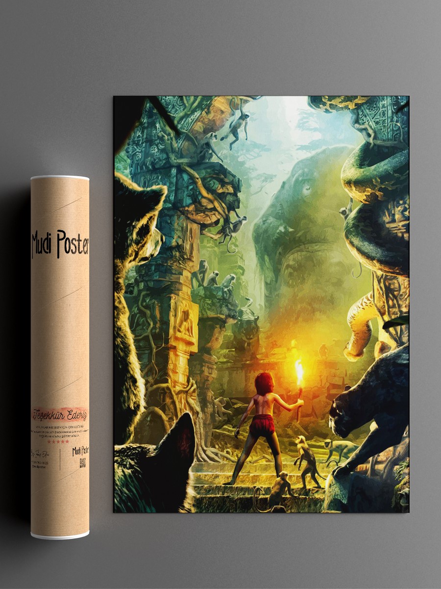 Jungle Book  Poster, Çerçevesiz Tv Film Poster