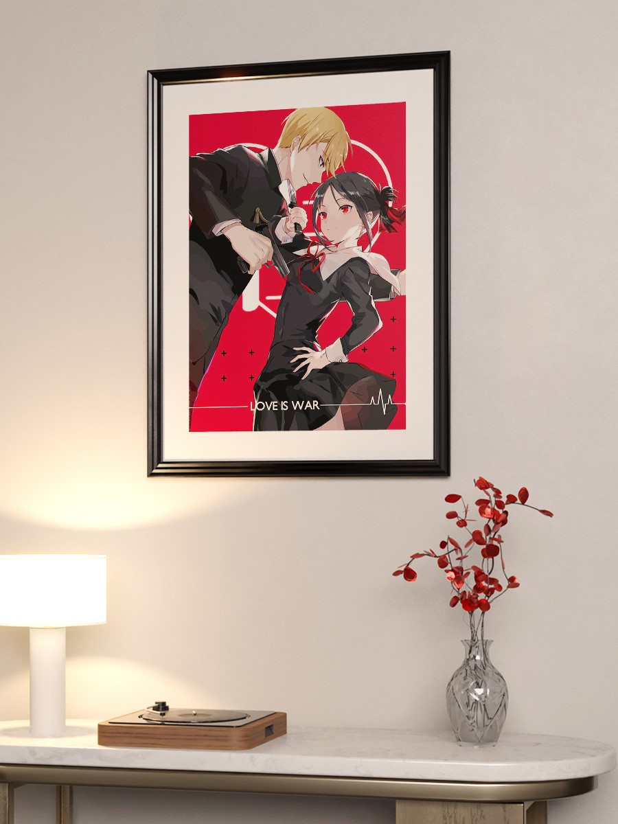 Kaguya sama Anime Poster Çerçevesiz Yüksek Kalite Anime Duvar Poster