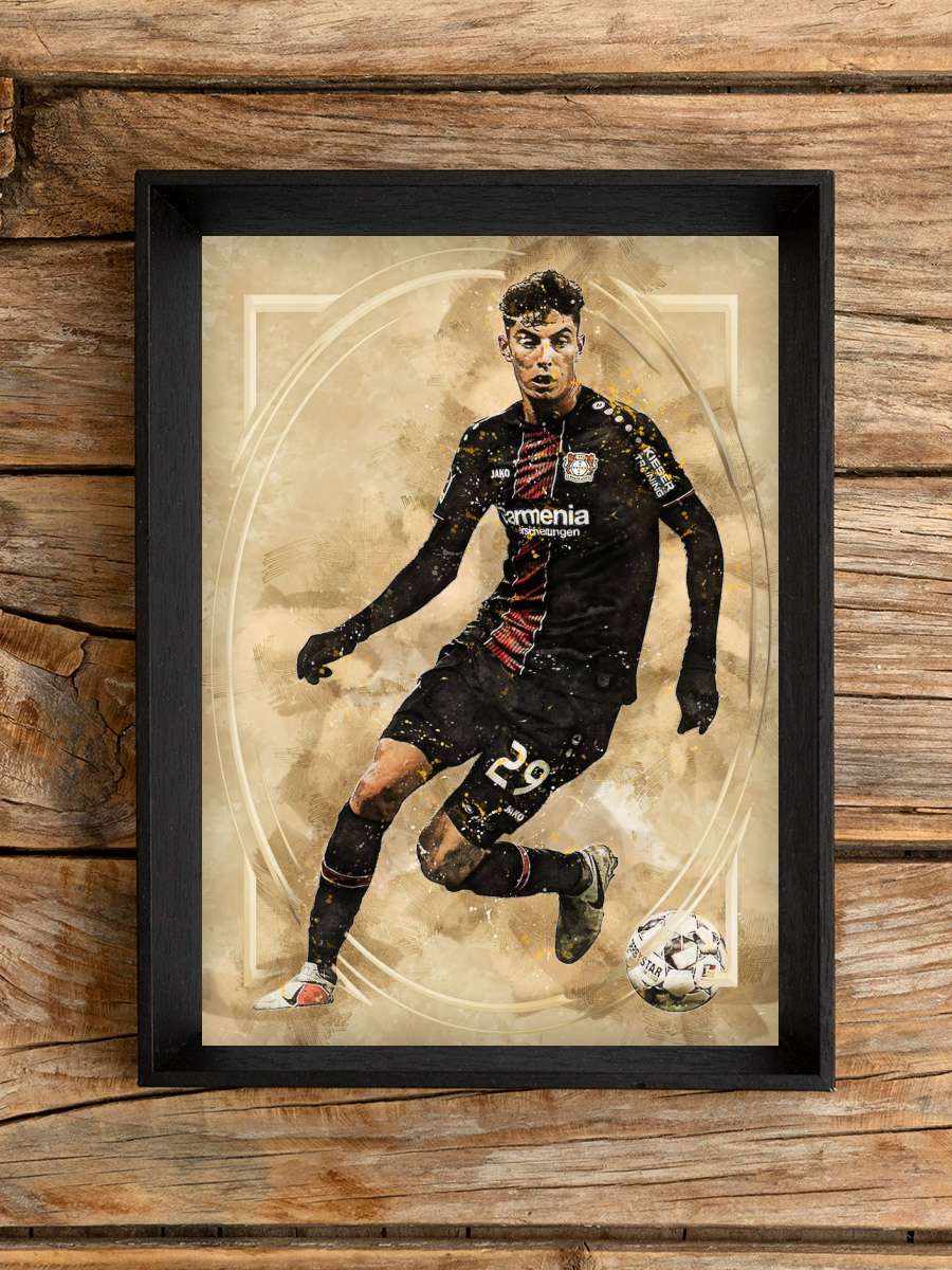Kai Havertz Futbol Poster Çerçevesiz Yüksek Kalite Futbolcu Duvar Poster