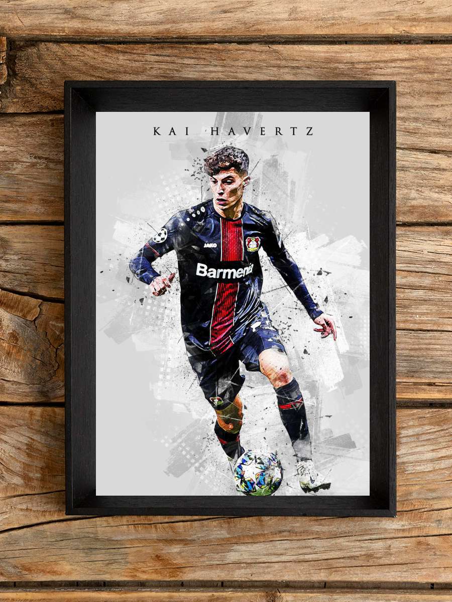 Kai Havertz Futbol Poster Çerçevesiz Yüksek Kalite Futbolcu Duvar Poster