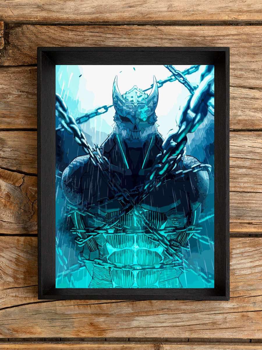 Kaiju No 8 Anime Poster Çerçevesiz Yüksek Kalite Anime Duvar Poster