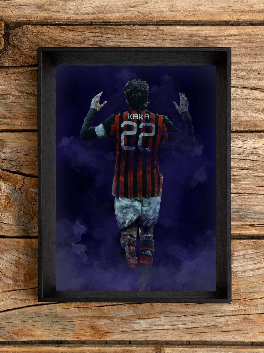 Kaka Futbol Poster Çerçevesiz Yüksek Kalite Futbolcu Duvar Poster