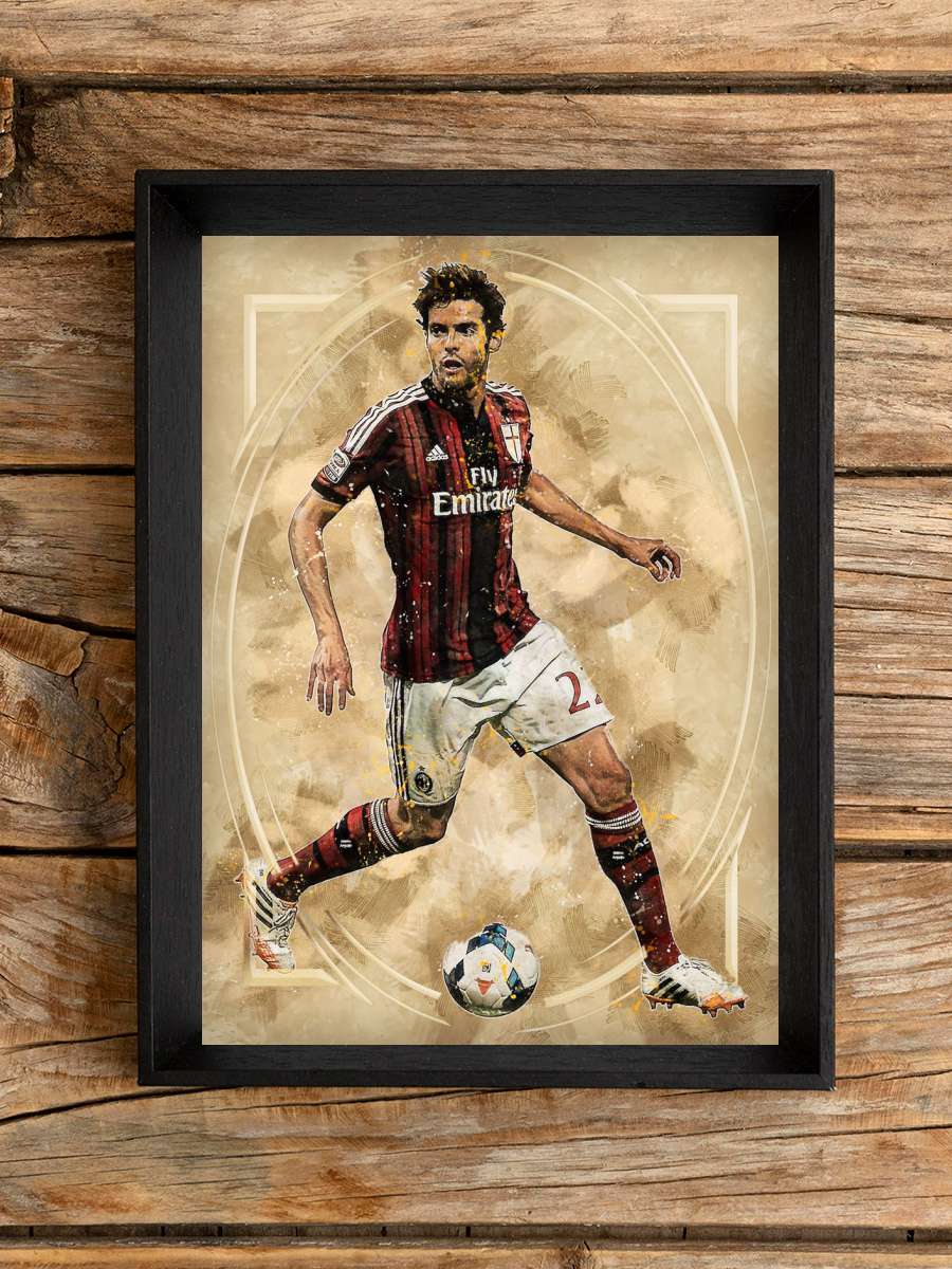Kaka Futbol Poster Çerçevesiz Yüksek Kalite Futbolcu Duvar Poster
