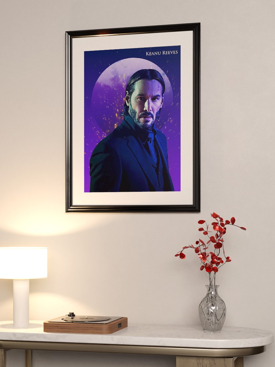 Keanu Reeves Poster, Çerçevesiz Tv Film Poster