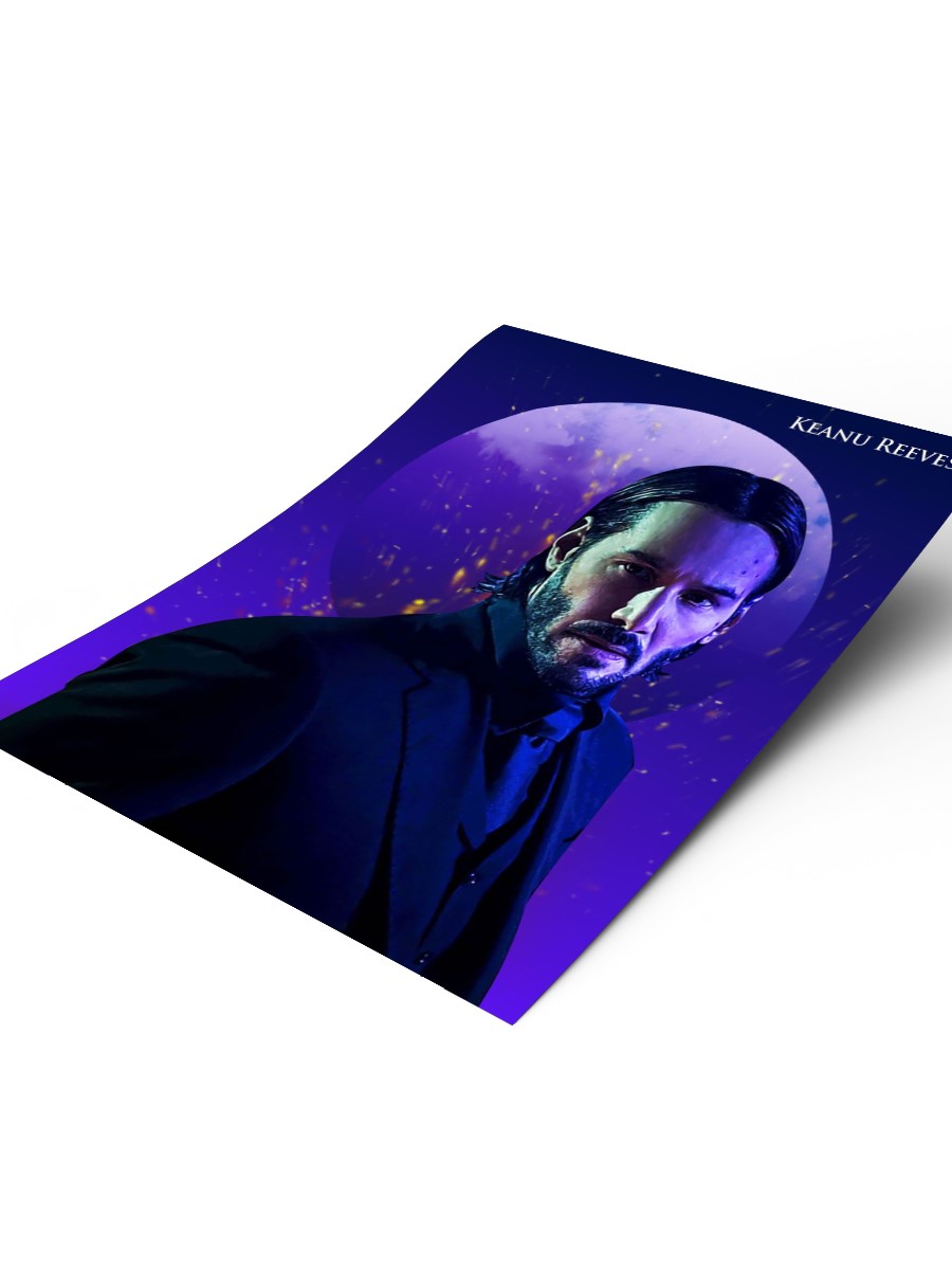 Keanu Reeves Poster, Çerçevesiz Tv Film Poster