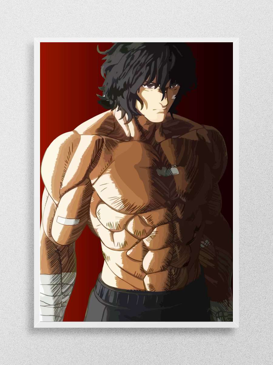 Kengan Ashura Anime Poster Çerçevesiz Yüksek Kalite Anime Duvar Poster