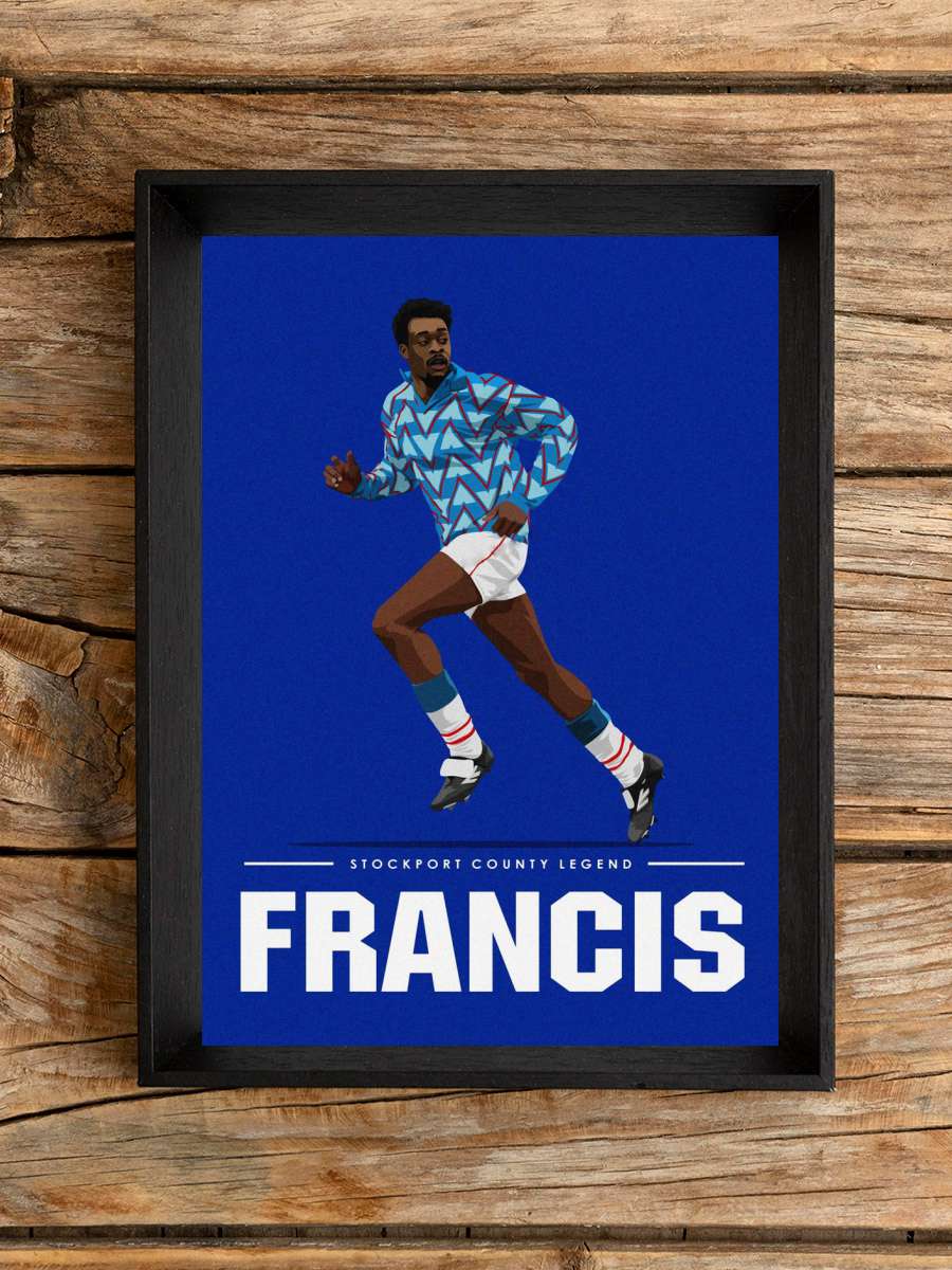 Kevin Francis Futbol Poster Çerçevesiz Yüksek Kalite Futbolcu Duvar Poster