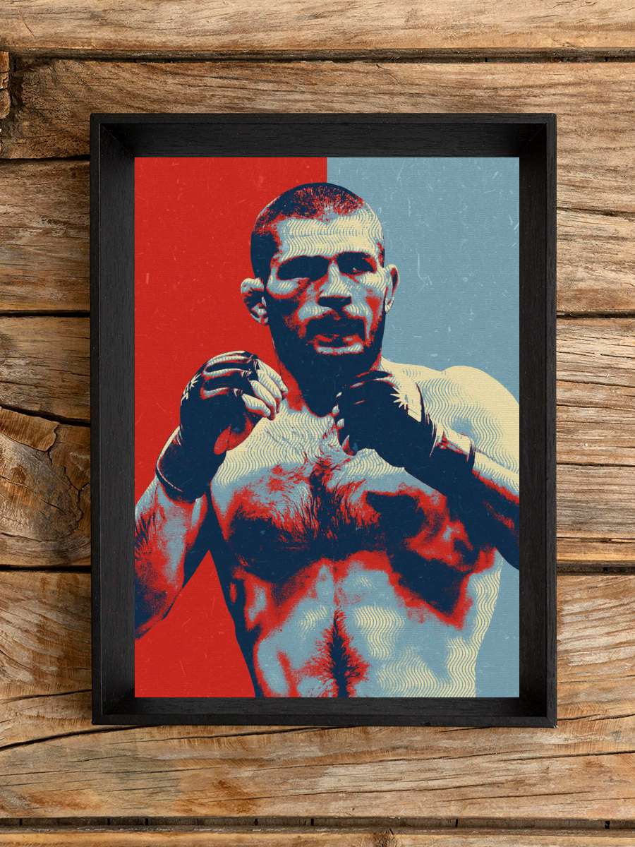 Khabib Futbol Poster Çerçevesiz Yüksek Kalite Futbolcu Duvar Poster